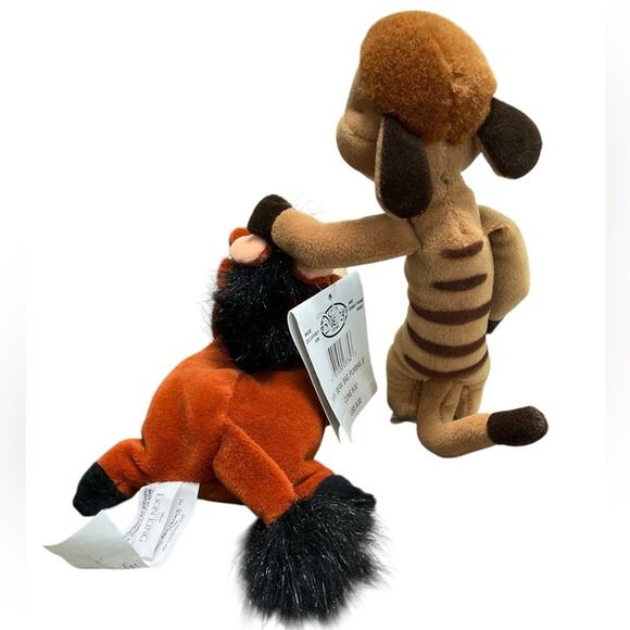 Lion King Vintage Disney Store 12 Mini Beanie Babies Plush Toys Set - Picture 10 of 11